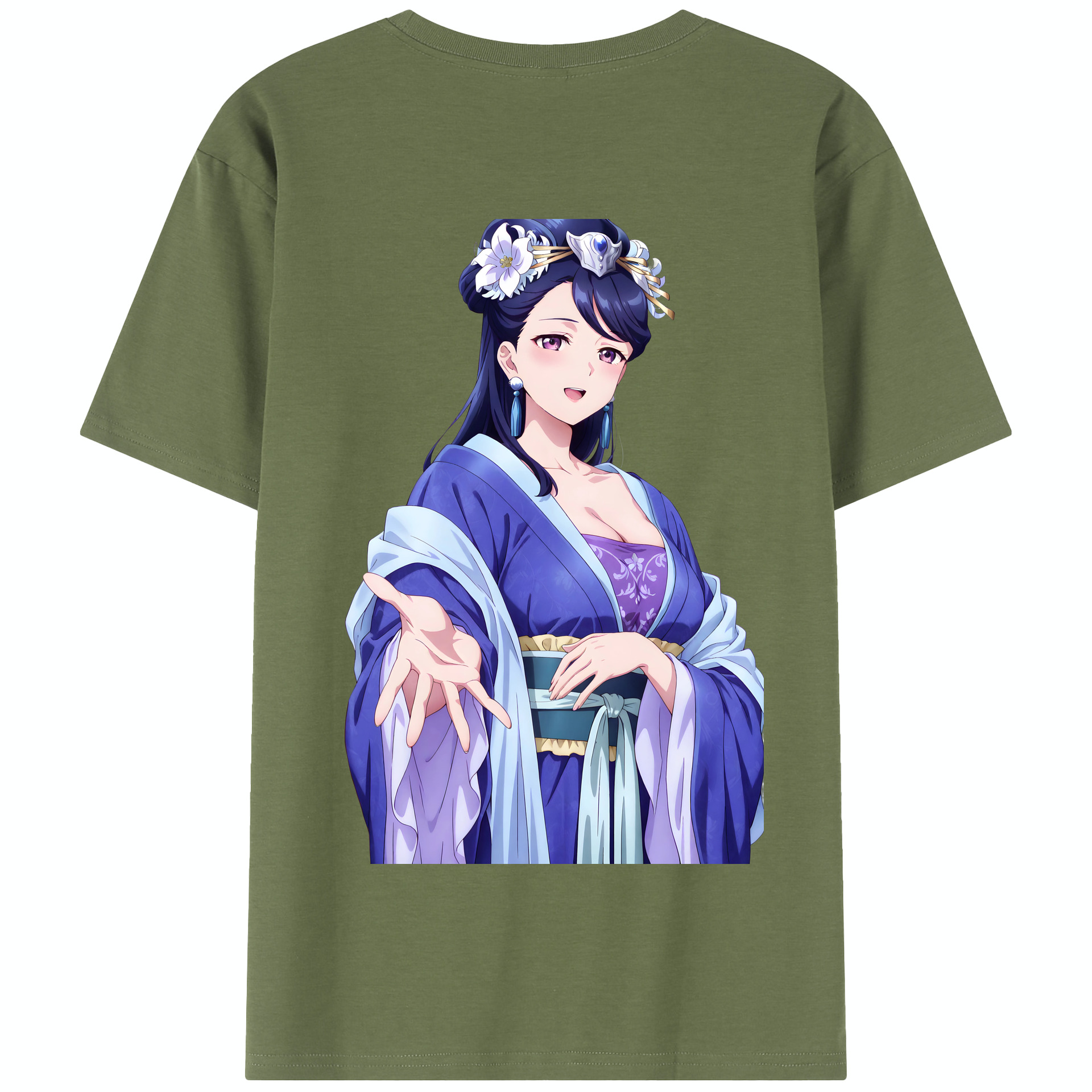 （画像用） 薬屋のひとりごと The Apothecary Diaries 綿100％半袖Tシャツ（背面プリント）